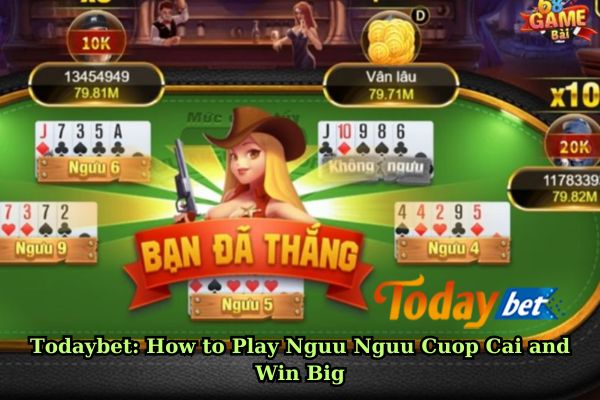 Todaybet: How to Play Nguu Nguu Cuop Cai and Win Big