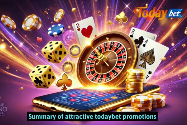 Summary of attractive todaybet promotions